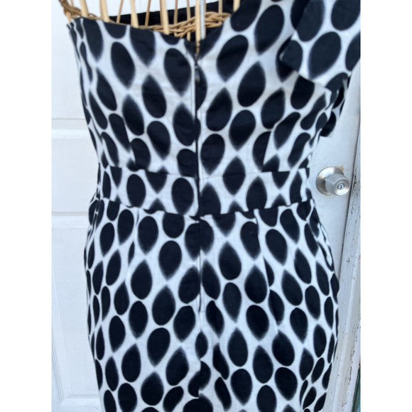 Dots One Shoulder Polka Dot Dress Black White Women S, Sexy Party Cocktel - Picture 12 of 16